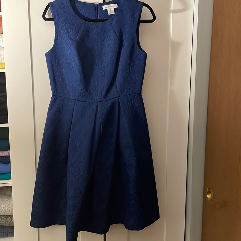 Liz Claiborne Navy Blue Dress